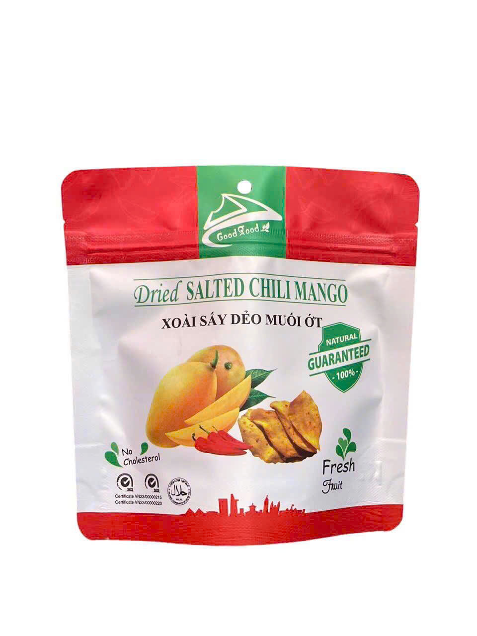 Xoài sấy dẻo muối ớt